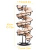 Toplife Spiral Design Metal Egg Skelter Dispenser Rack, Storage Display