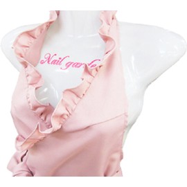 TO132 Cute Fashionable Women's Frill Apron, Pink