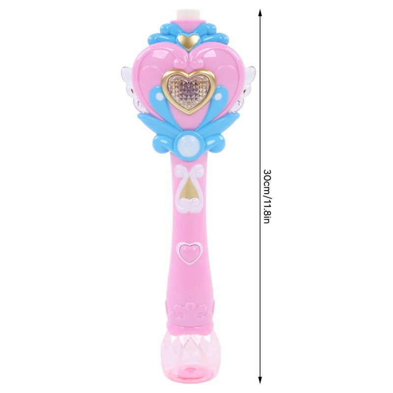 Kids Bubble Blower Wand Automatic Electric Light Up Bubble Blower