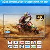 2025 DVB-T/DVB T2 Antenna with Amplifier, HDTV Indoor Antenna for