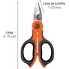 Truper Expert TIEL-6, Tijera 6 para electricista cortes limpios sin