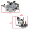 Caltric Front Right Brake Caliper w/Pad for Kawasaki Brute Force