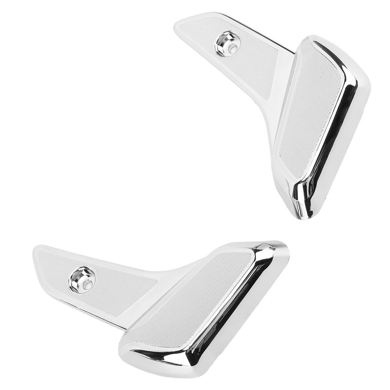 1 Pair Motorcycle Rear Foot Rest Electroplated Plastic Passenger Foot