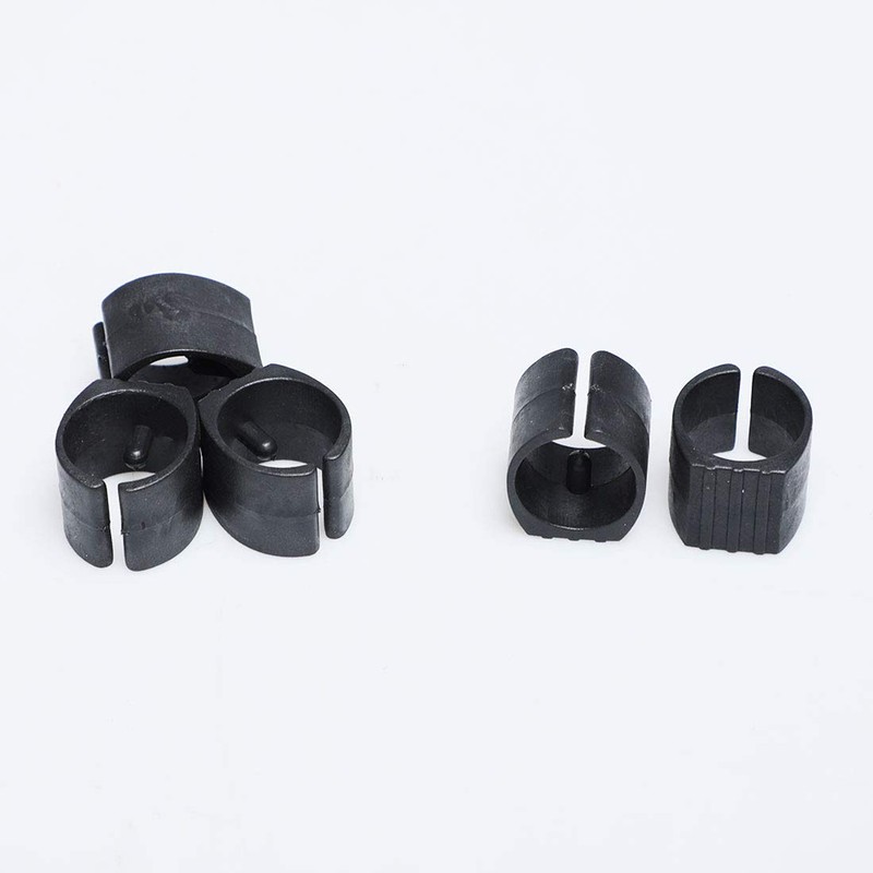 sourcing map 10Pcs Breuer Chair Tubing Pipe Foot Round U-Shape