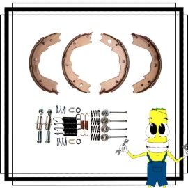 OASB Parking Emergency Brake Shoe Hardware Kit for Honda Pilot 2009-2015