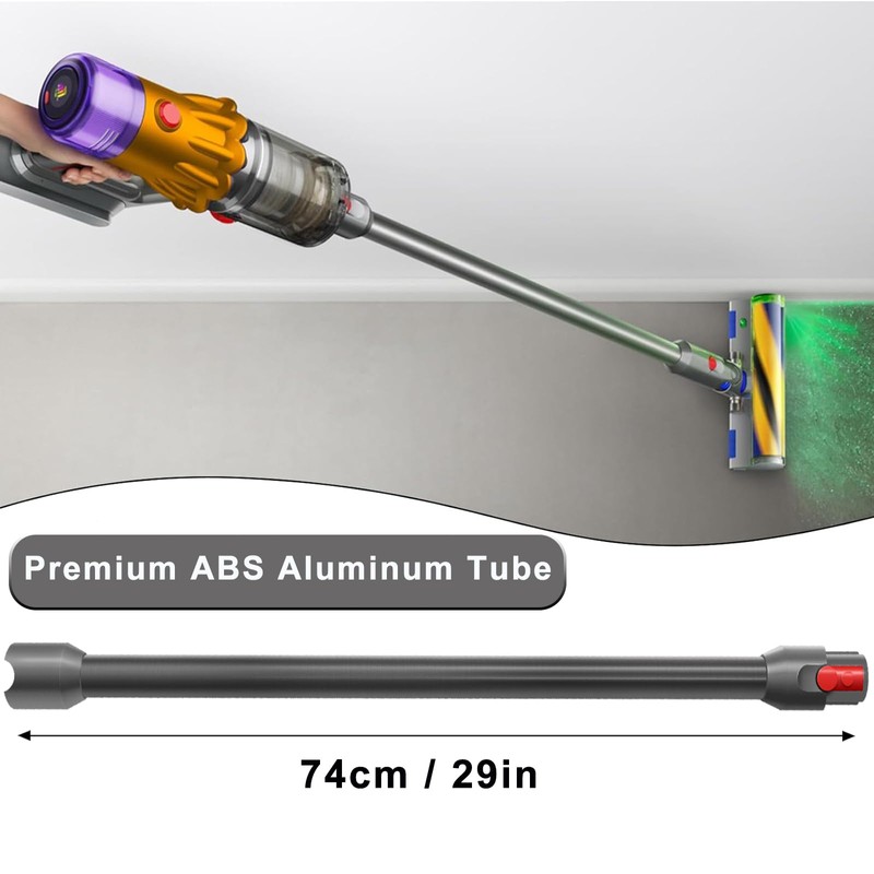Qygba Replacement Wand Tube for Dyson V12 Detect Slim Cordless