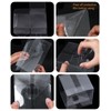 KUPOO 50pcs Clear Favor Boxes, 2 x 2 x 2