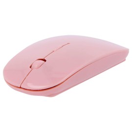 REY Slim Wireless Mouse - Slim - Shiny Pink