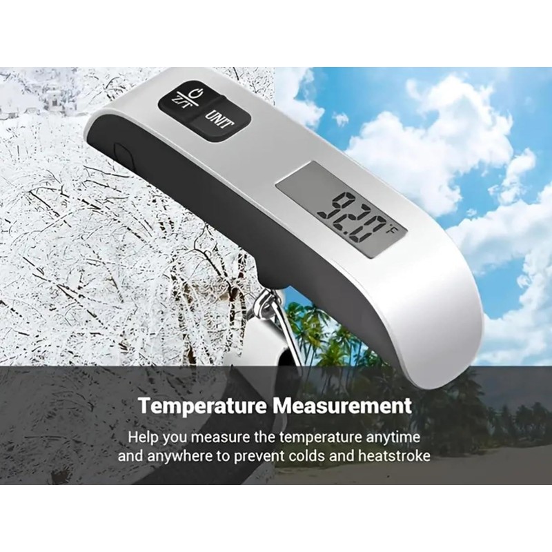 Afzanic Digital Luggage Scale, Travel Luggage Weight Scale, Max 110lbs/50kg