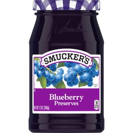 Smucker's Blueberry Preserves, 12 Ounces