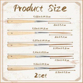 10Pcs Long Liner Brushes, Scroll Pinstriping Brush, Detail Paint Brushes