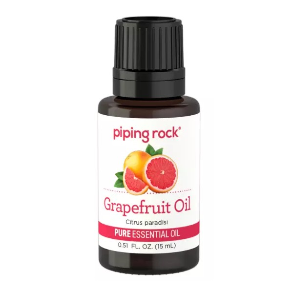 Piping Rock Grapefruit (Pink) Pure Essential Oil (GC/MS Tested), 1/2