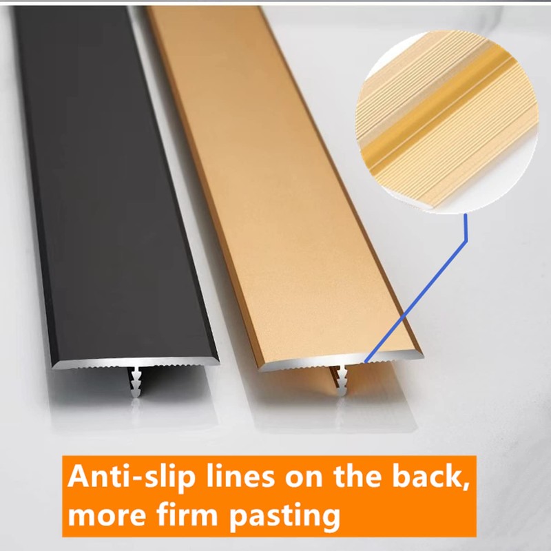 10 Pcs Aluminium Alloy T Molding Floor Transition Strip 48"