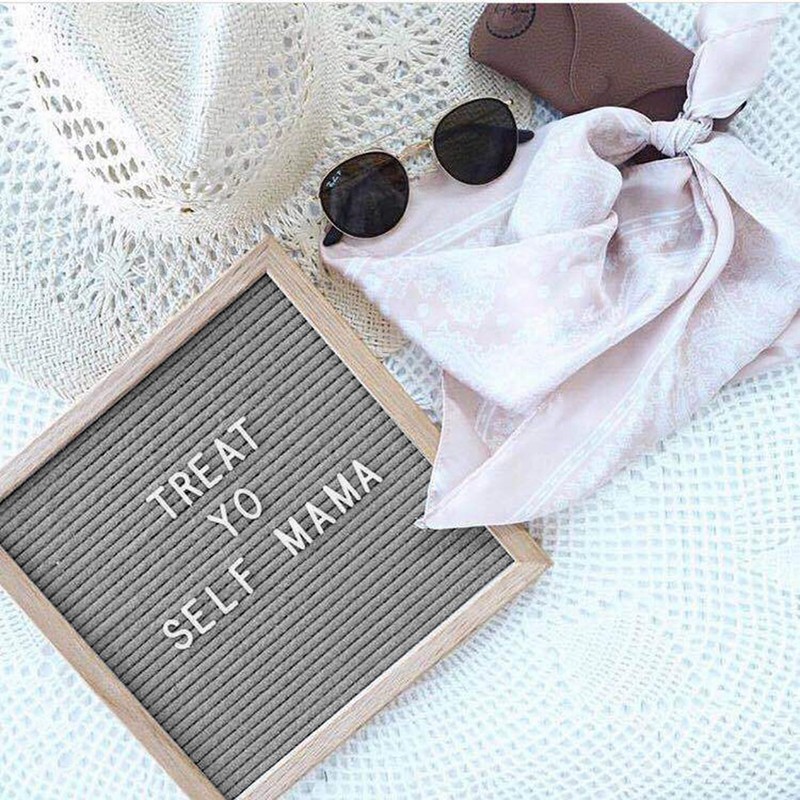 Felt Letters Message Board Sign Changeable Letters Numbers Room Decoration