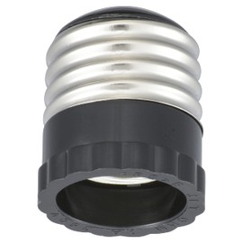 Ohm Electric Socket Adapter E26/E17 HS-LEB10 00-7053