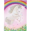 Craft Buddy Crystal Art CCKXL-3 Unicorn Rainbow, 21x29cm Giant Crystal