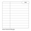 RHINO A4+ College Pad Notebook, 140 Page / 8mm Lined