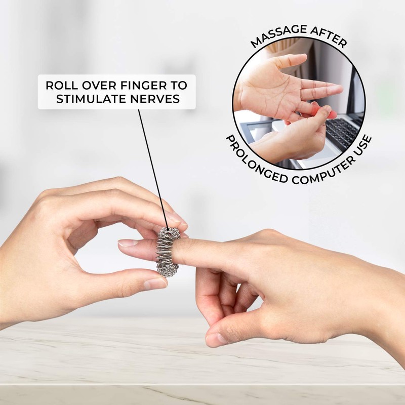 Lindo FingerCare Massager - Finger Massage System, Includes One Finger