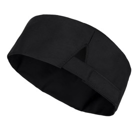 Hyzrz Adjustable Extra Plus Large Unisex Chef Hat Size XL, XXL and up for Cooking Baking Caps with Breathable Mesh Top, Black