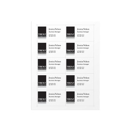 Avery 8859 Inkjet Clean Edge Business Cards,Glossyfront/Matteback,2-Sidedprintable,2X3.5We,200/Pk