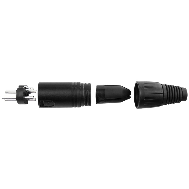 Pronomic XMPLUG Black XLR male - 5 pack