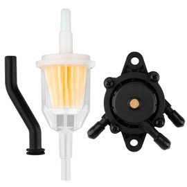 808656 Fuel Pump Kit with Fuel Filte for B&S Lawn Mower Tractor, Gas Vacuum Fuel Pump Replacement for Honda Yamaha 491922 691034 692313 808492 for John Deere Kohler 17HP-25 HP Small Engine