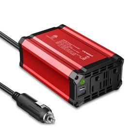 300W Power Inverter 12V DC to 110V AC, vansoet Fast Car Charger Plug in Adapter Outlet with PD 65W USB-C&QC 18W Port, Portable Power Converter for Laptop Vehicles Camping Road Trip Essentials Adults