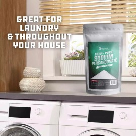 Pureza De Percarbonato De Sodio 99% - 2 Libras (Peroxido De Hidrogeno Solido