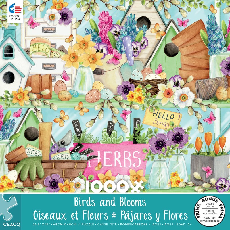 Ceaco - Birds and Blooms - Spring is in The