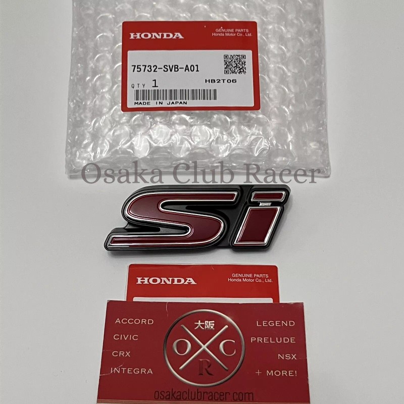 Honda New OEM 06-08 Honda Civic Si Front Grille Emblem