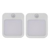2pcs Plug in Night Light with Motion Sensor Mini Warm