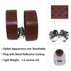 KINGOU Dark Brown Handlebar Tape Luxury PU Leather Bar Tape