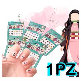 Universo en Linea Pegatina Para Uñas Kimetsu No Yaiba Etiquetas Demon Slayer