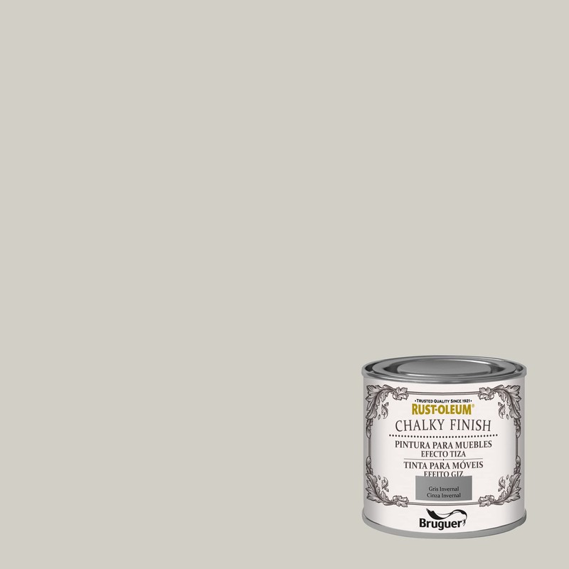 Rust-Oleum 4081508 Paint, Winter Grey, 125 ml