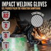 Cestus 7027, Impact Welding Gloves (1,3,12,60 pairs) Gel Padded Palm
