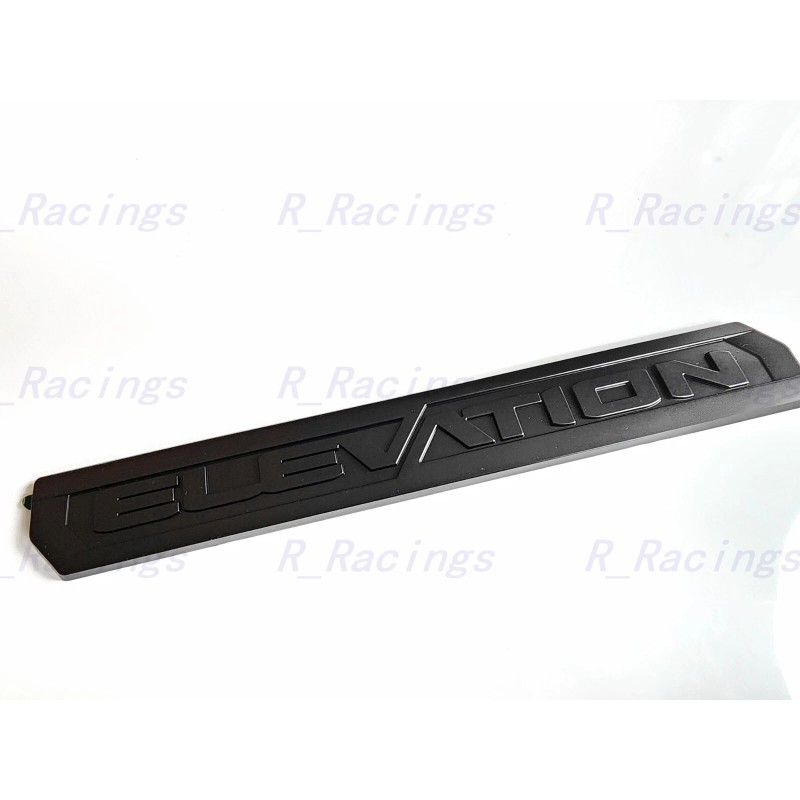 GMC Overlay 2PCS Matte black Rear Sierra Elevation Emblem 2019-2023