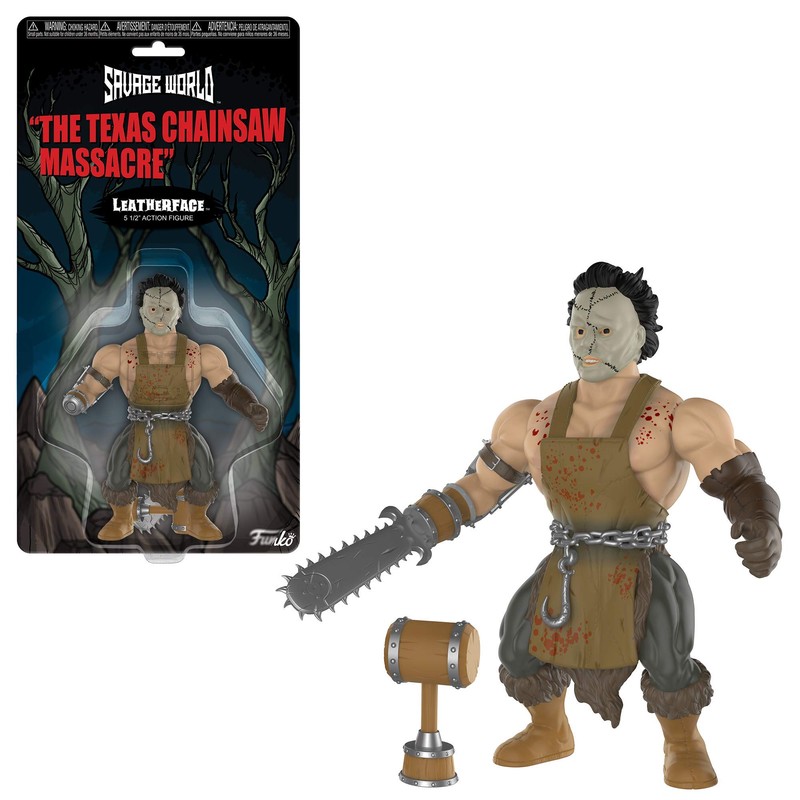 Funko Savage World: Texas Chainsaw Massacre - Leatherface Collectible Figure,