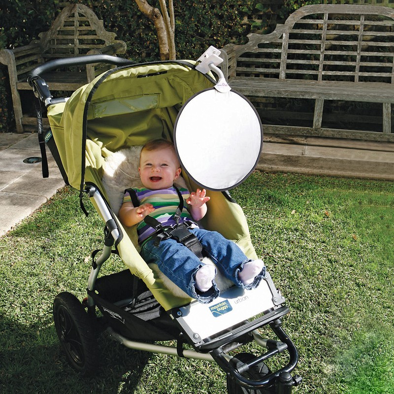 Dreambaby Clip-On Stroller Sunshade With Uv Indicator – Universal Design