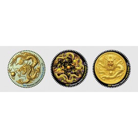 Togo 2012 - Lunar New Year of the Dragon  - Set Of 3 Stamps - MNH