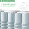 Dynamene Extra Long Shower Curtains - 72 x 84 Inches