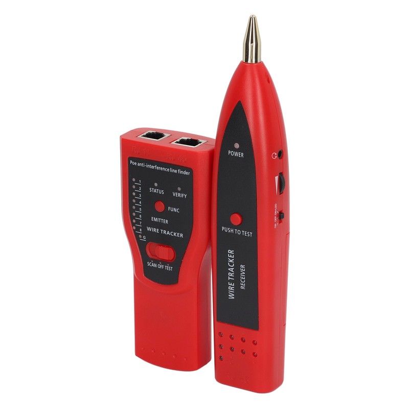 POE Net Cable Wire Tester Multifunctional ABS Regulable Sensitivity Ethernet