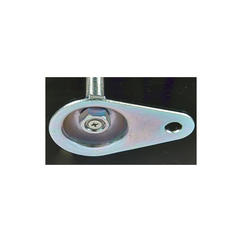 TRUSCO(トラスコ) アジャスターボルト M16×180 足止めプレート付 TE2-16X180