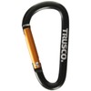 TRUSCO TKN550BK Carabiner Wire Diameter 0.2 x 2.0 inches (5
