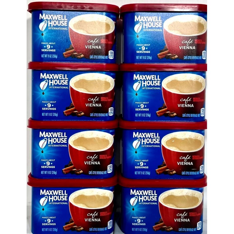 Maxwell House International Cafe Vienna 9 oz ( Pack of