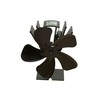 Comfort Glow 5 Blade Thermoelectric Fan for Wood Stoves, Silent,