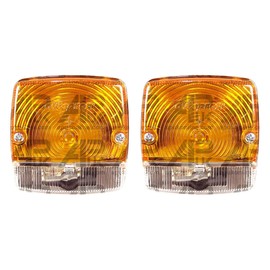 APUK 2X Front Side Indicator Light Lamp Replacement for John Deere 1030 1140 1640 2030 Tractor