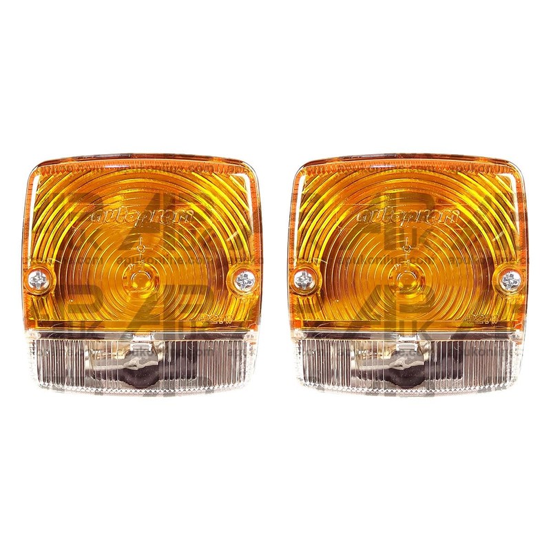 APUK 2X Front Side Indicator Light Lamp Replacement for John