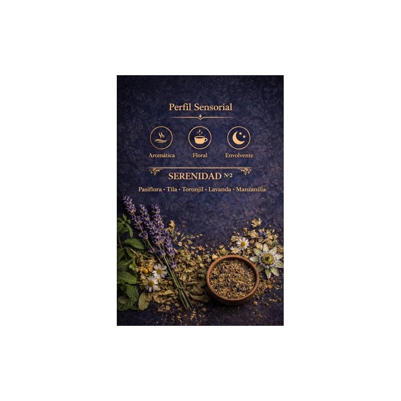 Herbolaria Selecta Serenidad Nº2 – Infusión Floral Nocturna 100 g
