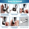 Enhon 2 Set Tub Spout Diverter Repair Kit, Includes 2