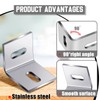 Dunzy 18 Pcs 1x1 Inch Heavy Duty Wood Table Top